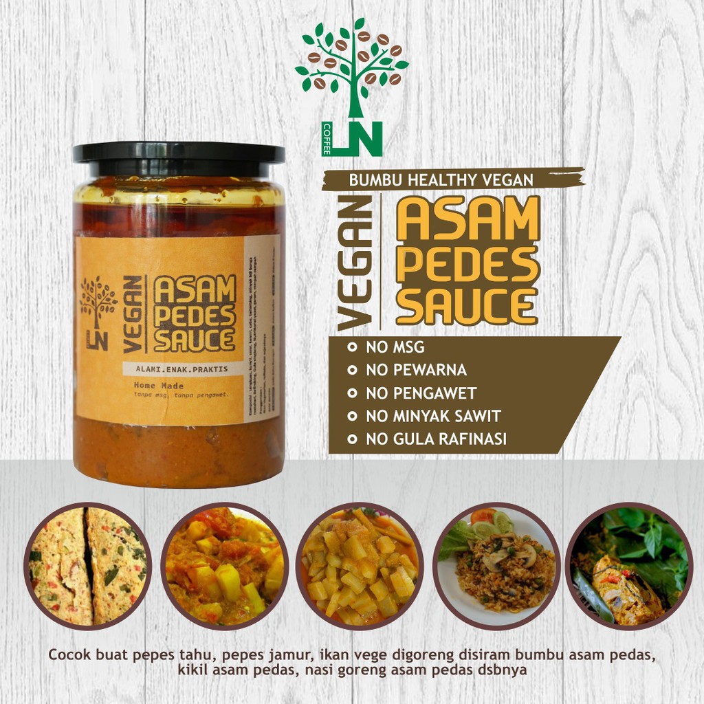 

Vegan Asam Pedas Sauce nett 250gr