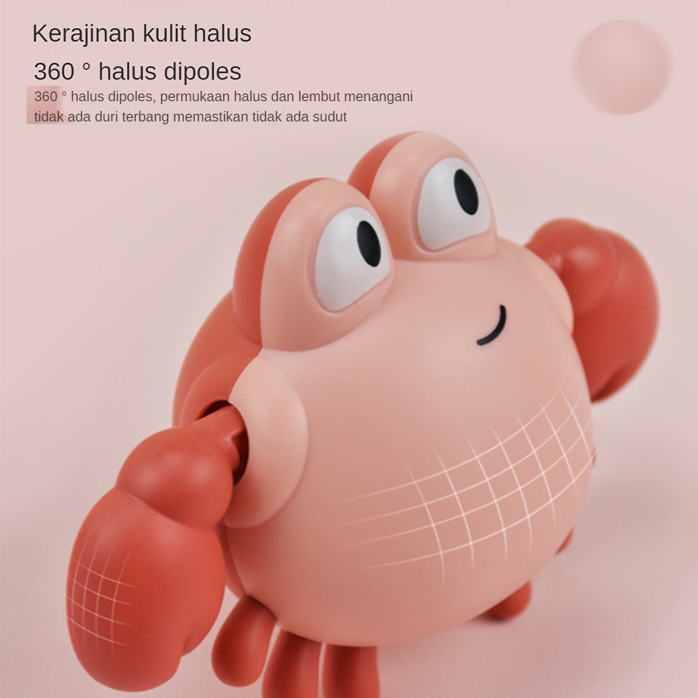 Lakoe Mainan Mandi Anak Bayi Kepiting Mainan Air Anak mandi bath toys-5
