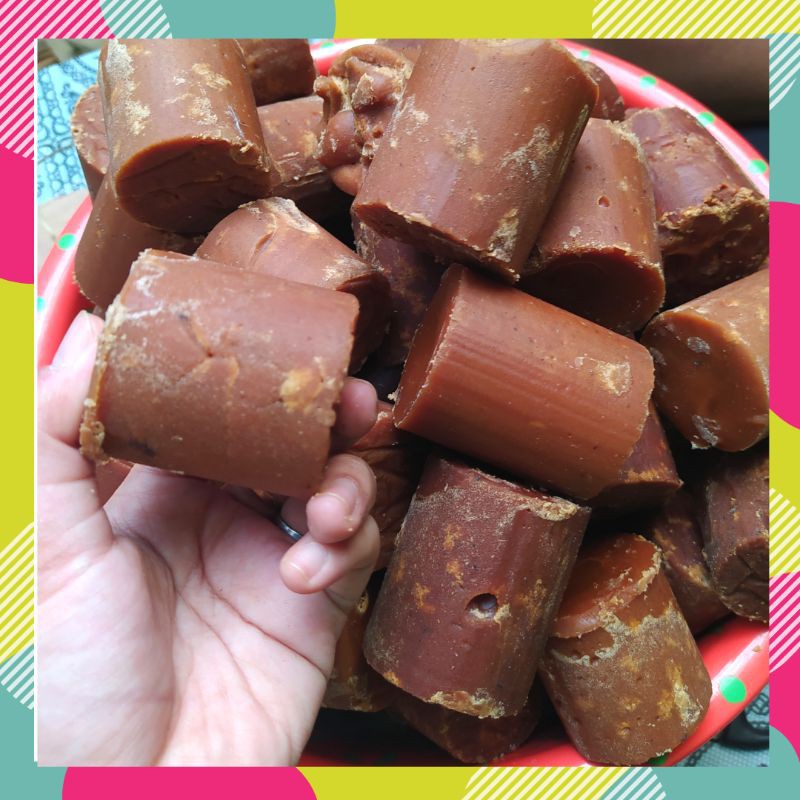 

GULA AREN ASLI CIANJUR 1KG BUNGKUS DAUN/PLASTIK - KAWUNG NIRA BROWN SUGAR