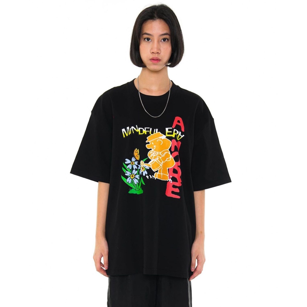 A More Mindful Era Florist Tee - Black