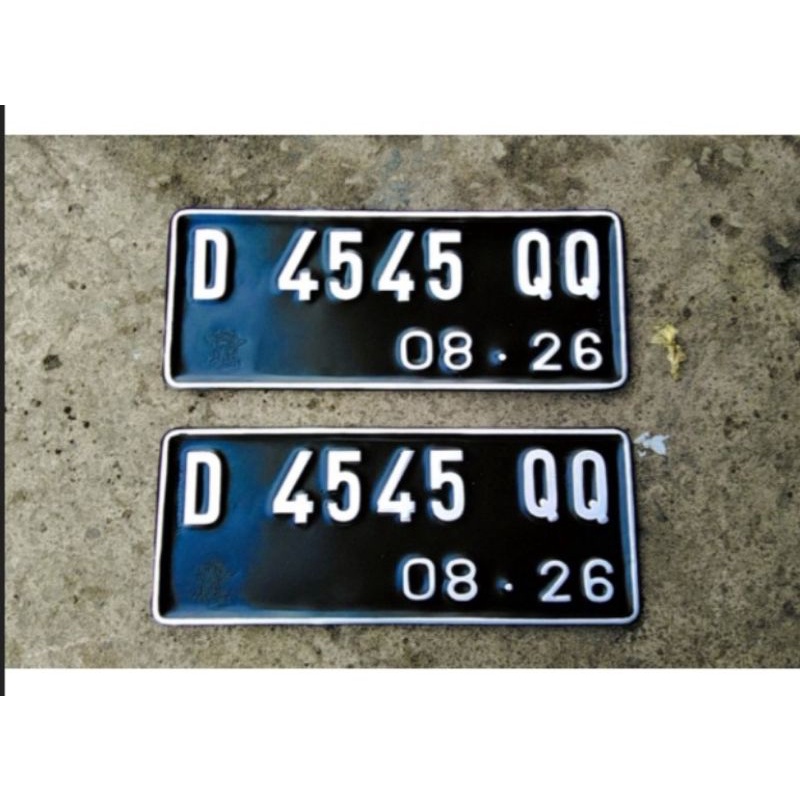 plat nomor standar samsat