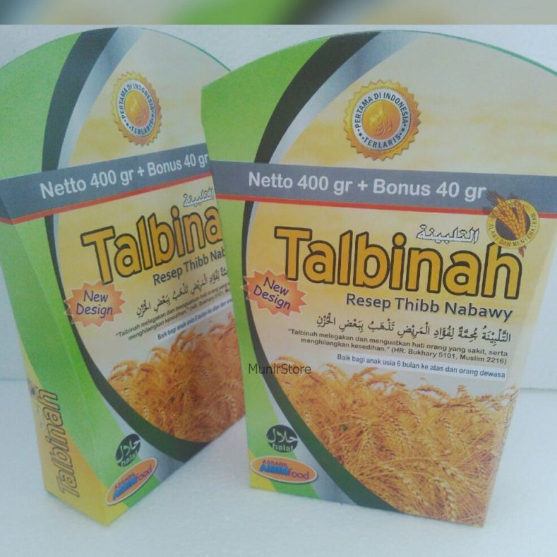 

Tebung Gandung Talbinah | Nutrisi Pengganti Nasi