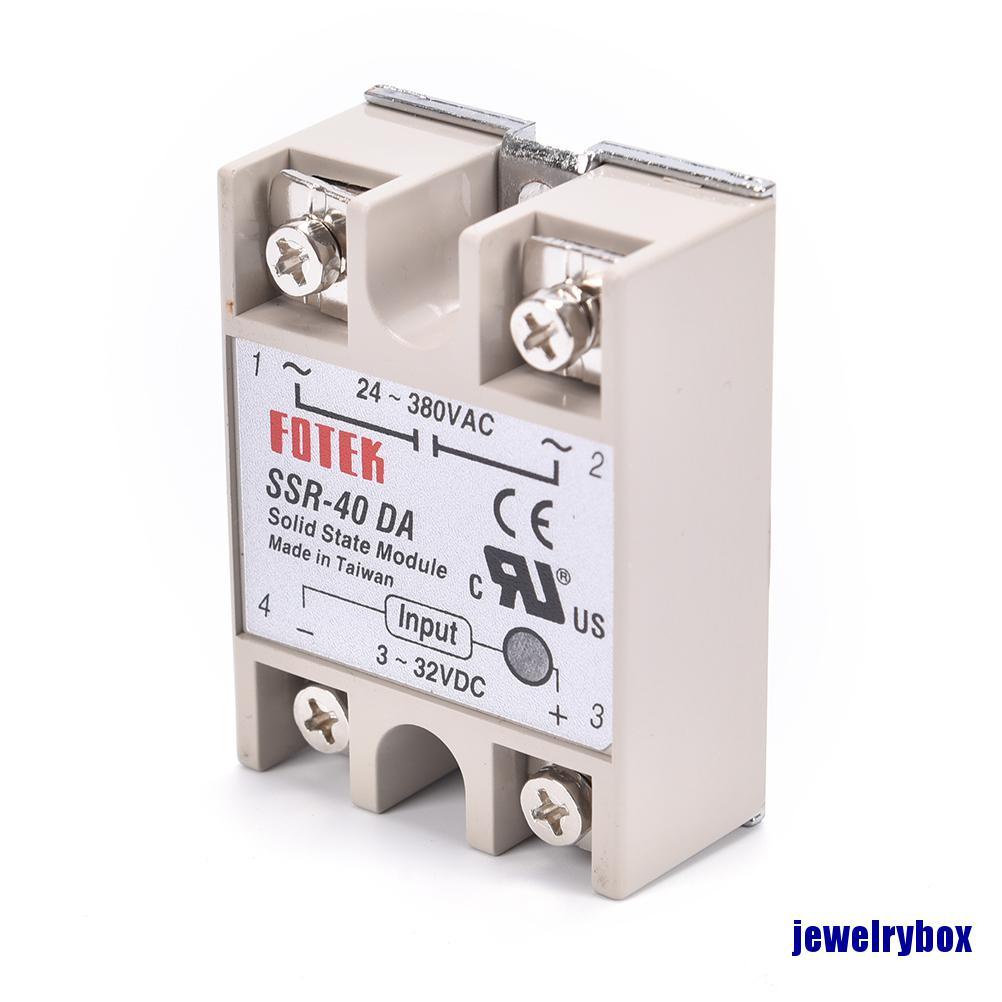 Ssr 40a Ssr-40Da 40a Dc Control Relay Ac