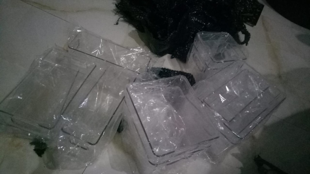 Kulkas Organizer / Lemari Organizer / Penyimpanan Serbaguna / Storage F / Ukuran 15.7 X 15.7 X 14.5