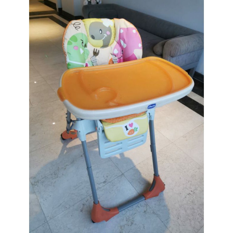 kursi makan bayi second prelove High Chair Chicco Poly 2in1