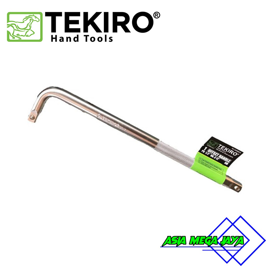 Tekiro Gagang Shock L 1/2&quot;x12&quot; L Handle Gagang Sock Sok Offset Handle 1/2&quot;