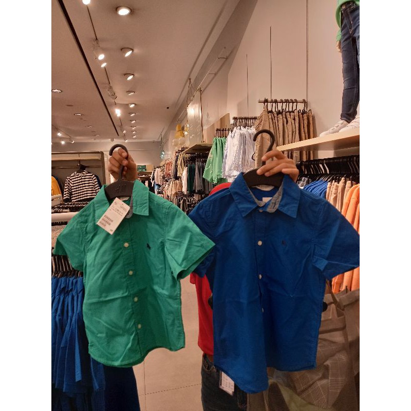 H&M kemeja kids cowok