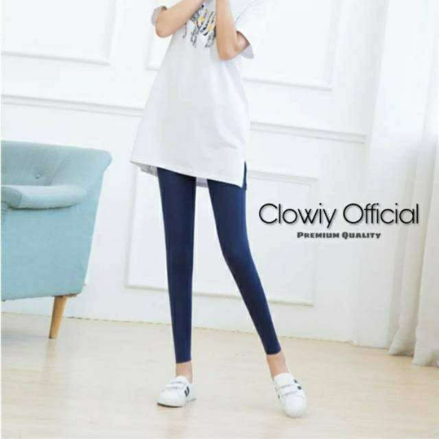 Clowiy Legging Panjang Spandex uk Sandar &amp; Jumbo