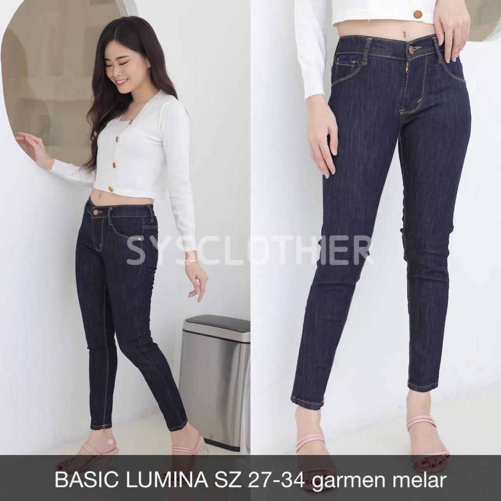 CELANA JEANS WANITA LUMINA JEANS