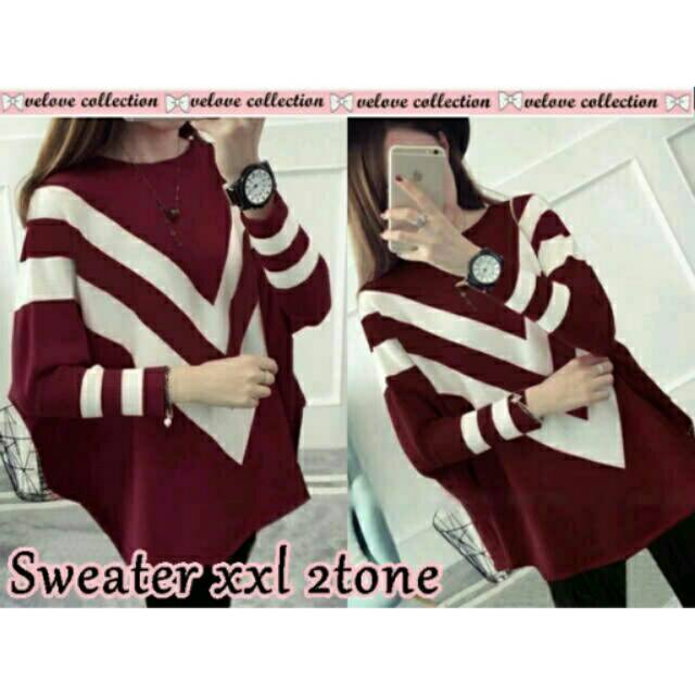 SWEATER XXL 2TONE NEW