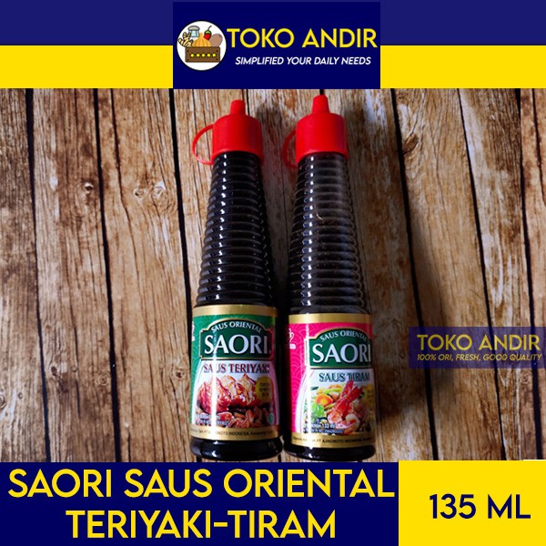 

Saori Saus Oriental Teriyaki-Tiram 135ml