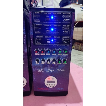ampli walet 8ch 3player kiya 1 timer bisa COD