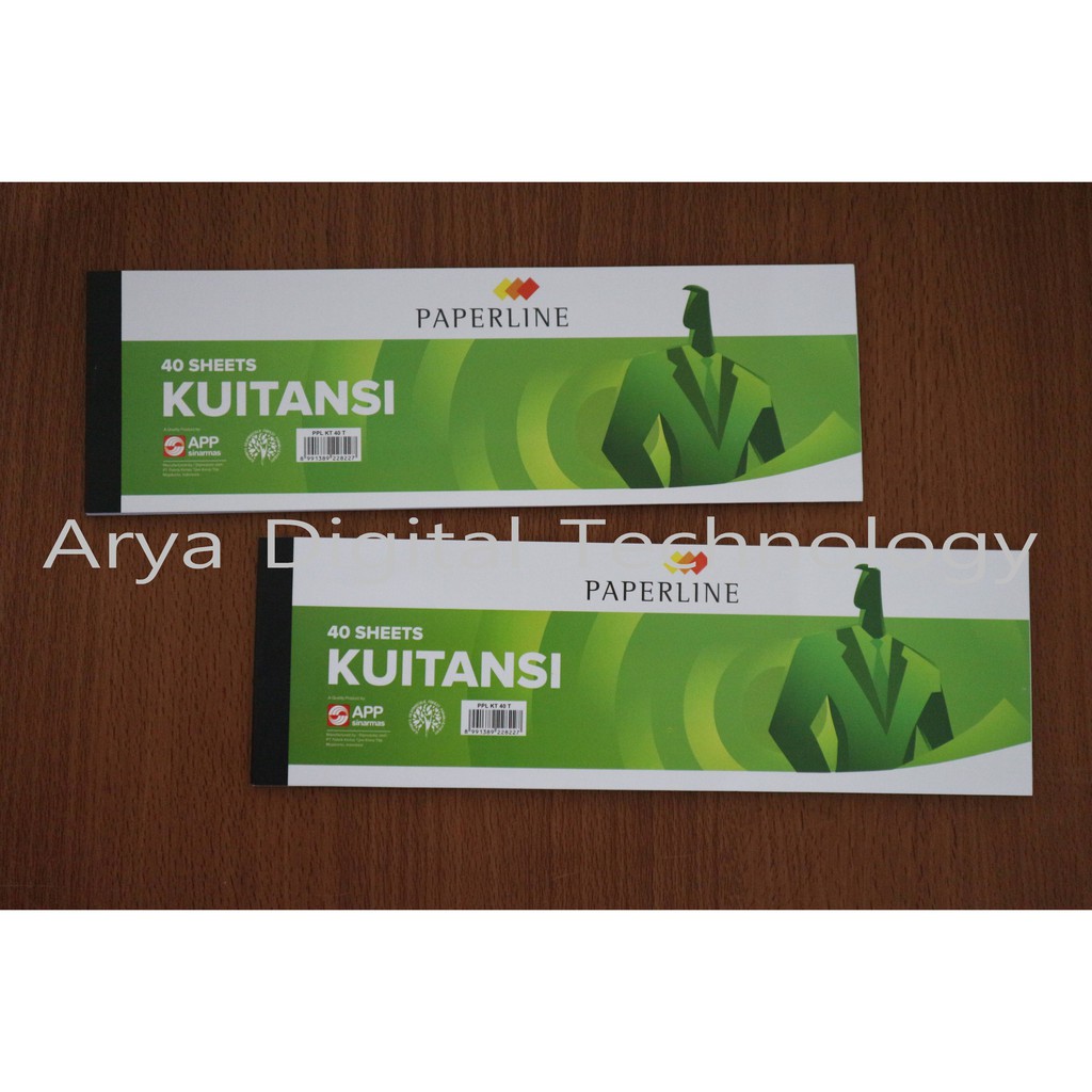 

Kuitansi Medium Kwitansi Paperline 40 Sheets Murah Bagus