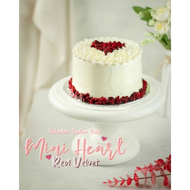 

Mini Heart Redvelvet (Jual Kue Ulanga Tahun Cianjur Murmer)