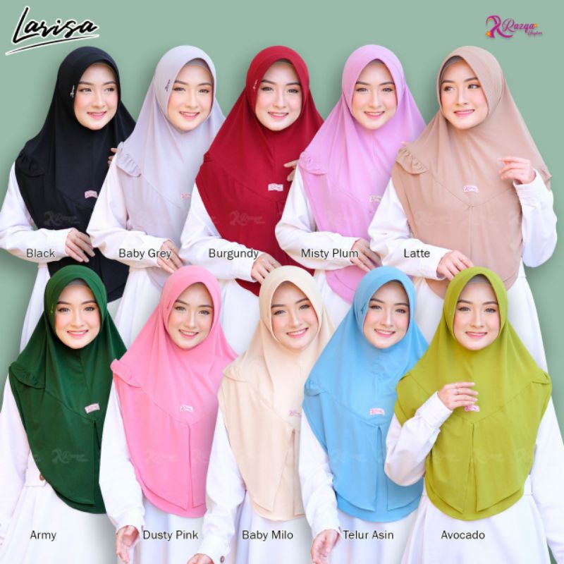 Bergo Larisa by Razqa hijab