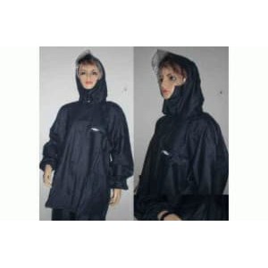 Jas hujan ASV 1 original size L & XL berlabel bhs inggris - L biru dongker - hot item