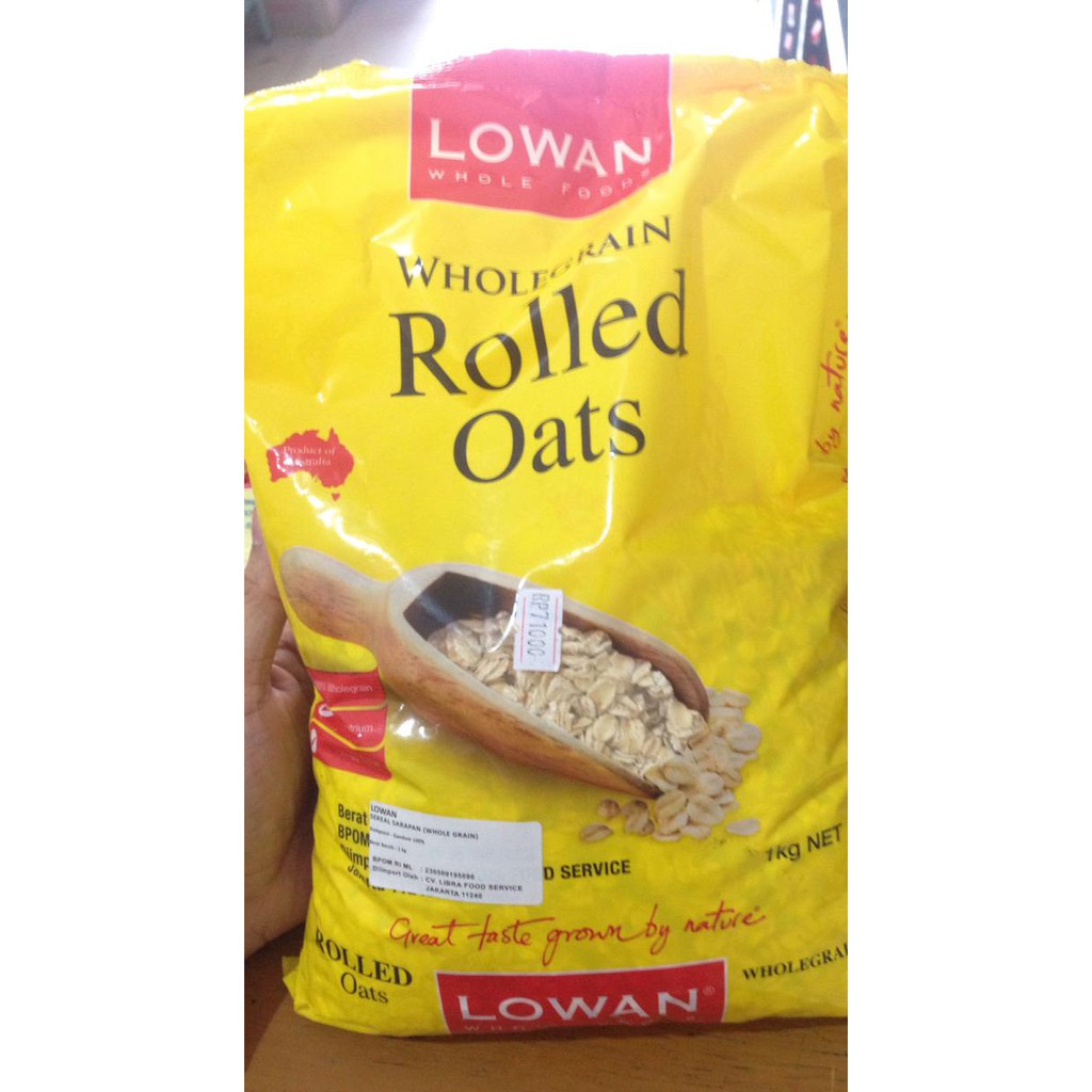 

SEDAP Lowan whole grain rolled oat / rolled oats / cereal / singapore RASA MANTAP