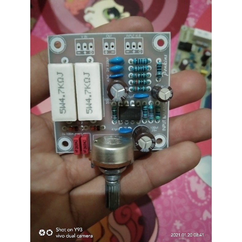 kit input balance mono