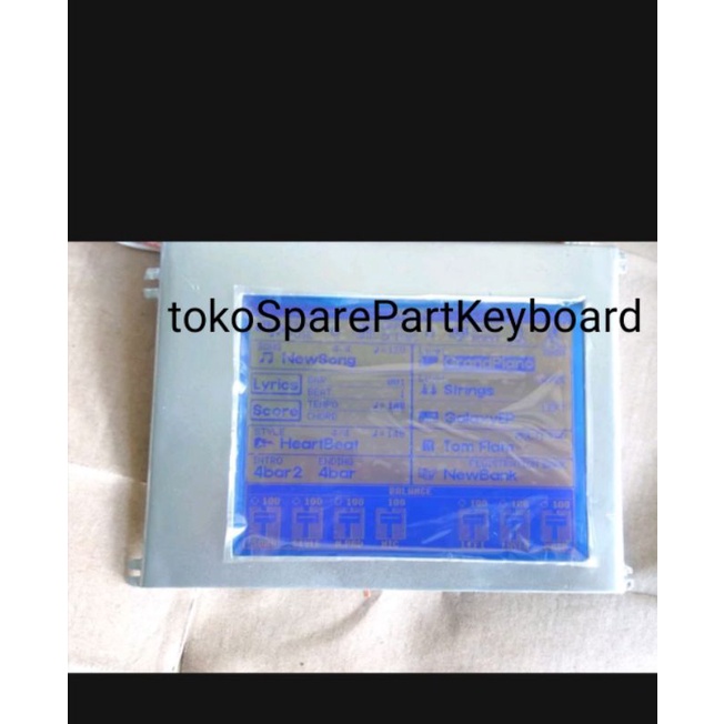 LCD yamaha PSR 1000 PSR 1100 Garansi Pasti Fungsi