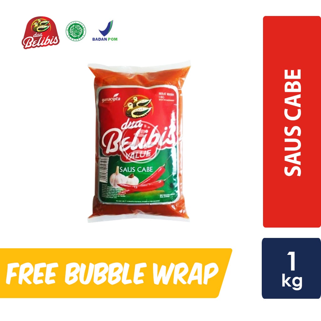 

Saus Cabe Dua Belibis [Bantal 1 kg]