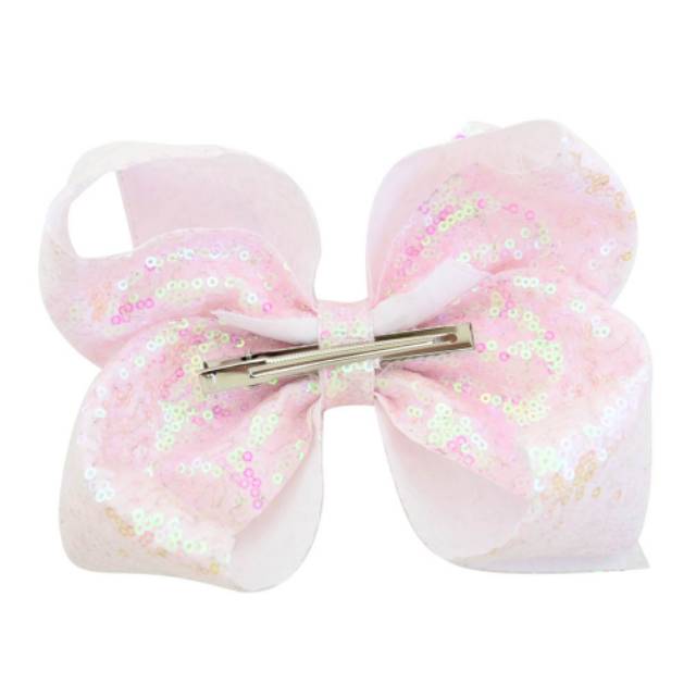 50013 SEQUINE RIBBON / JEPIT RAMBUT ANAK / PITA PESTA BLINK BLING PRINCESS / PITA LUCU