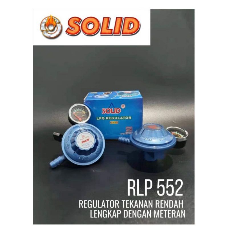 REGULATOR / KEPALA GAS TEKANAN RENDAH Solid RLP 552