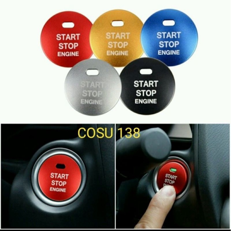 cover button tombol start stop engine Honda mobilio brv brio