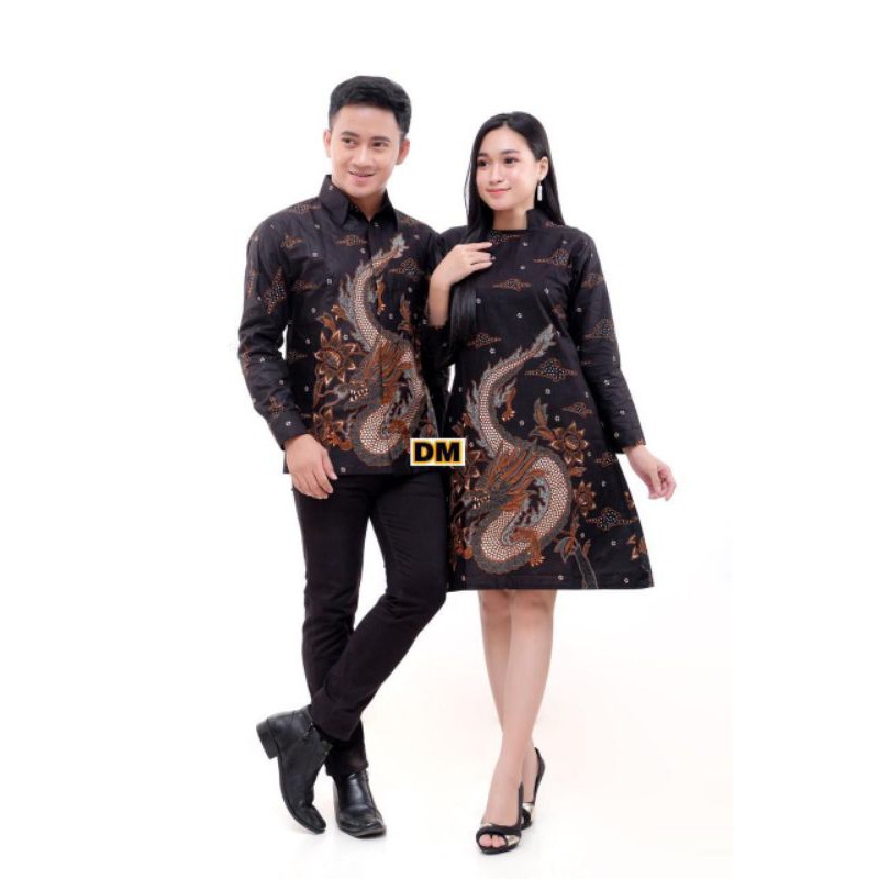 BATIK PEKALONGAN COUPLE TUNIK BATIK NAGA DMS