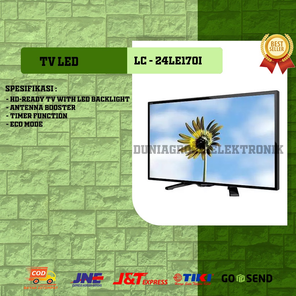 SHARP AQUOS LED TV LC - 24LE170I