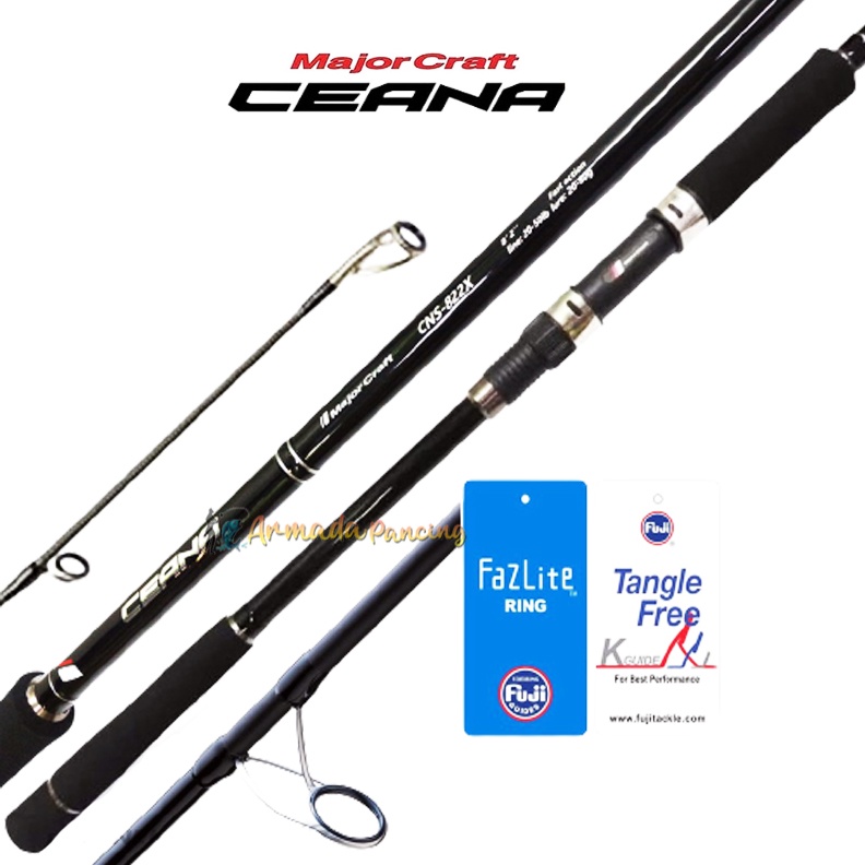 Joran Pancing MAJORCRAFT CEANA I Spinning Rod I Casting Rod I Fuji Ring