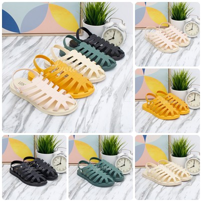 Yodra / Lyodra Isla Flip Flop Jelly Shoes Import LDR913 Real Pict