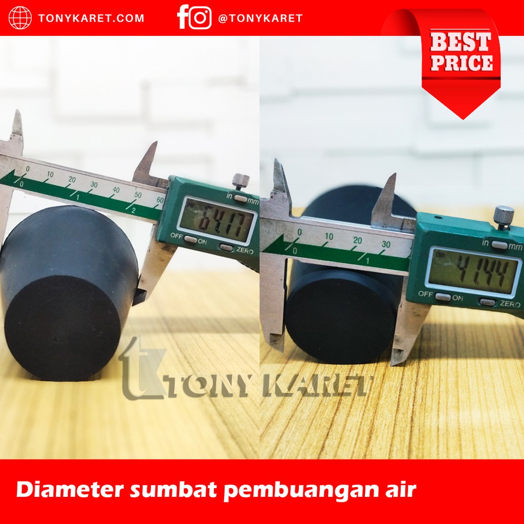 Fthn sumbat kamar mandi anti banjir AST