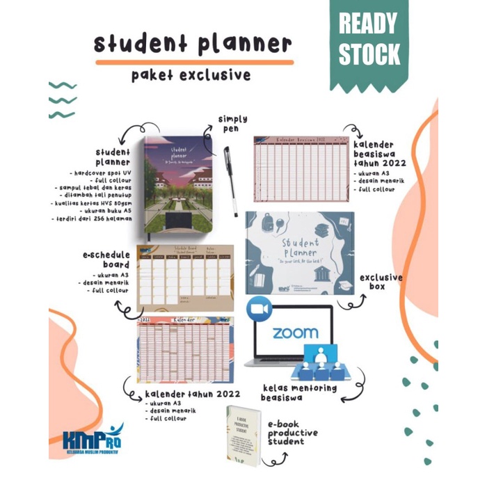 

Gilaa!!! Buku Student Planner 8In1 (Untuk Pelajar Dan Mahasiswa) Hot Sale