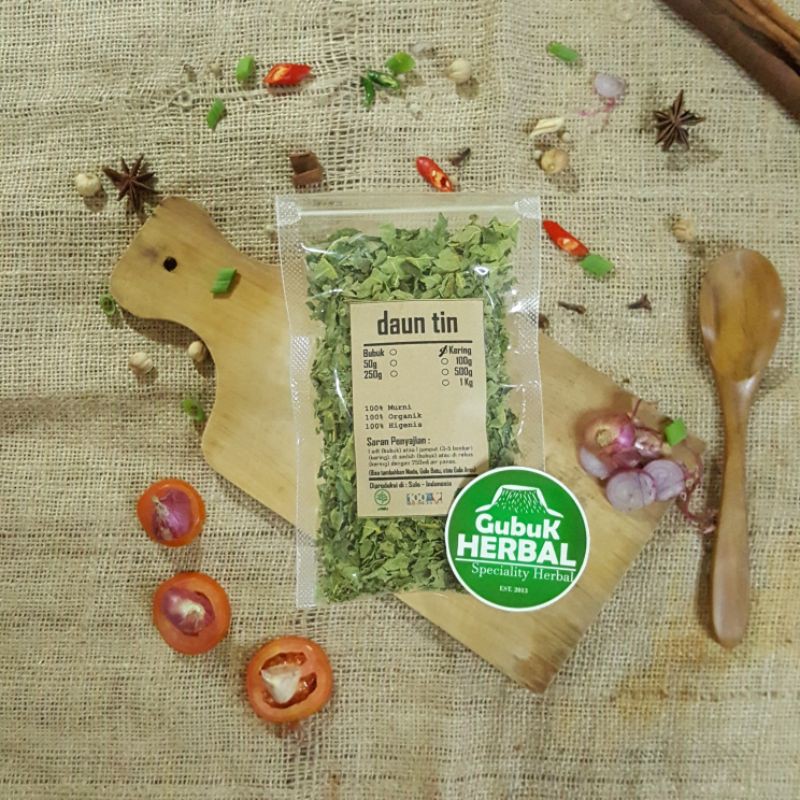 

Daun Tin Kering 20 Gram - Ficus Carica - Murni - Jsr - Rempah