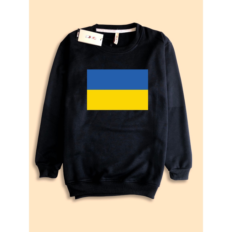 Sweater Sweatshirt Ukraine Flag Bendera Ukraina