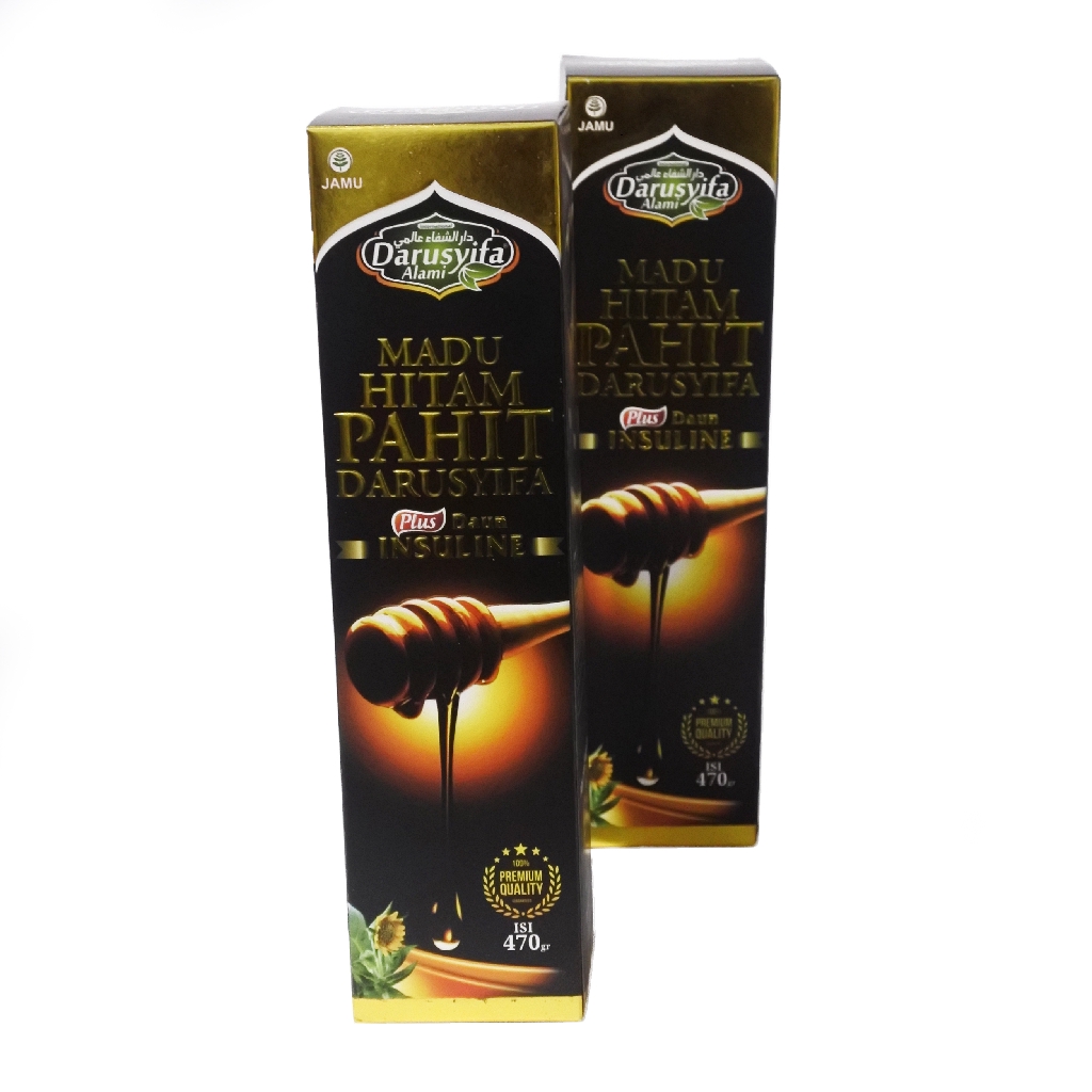 

Madu Hitam Pahit Darusyifa Plus Daun Insuline Premium Quality Madu Asli Penambah stamina nafsu makan