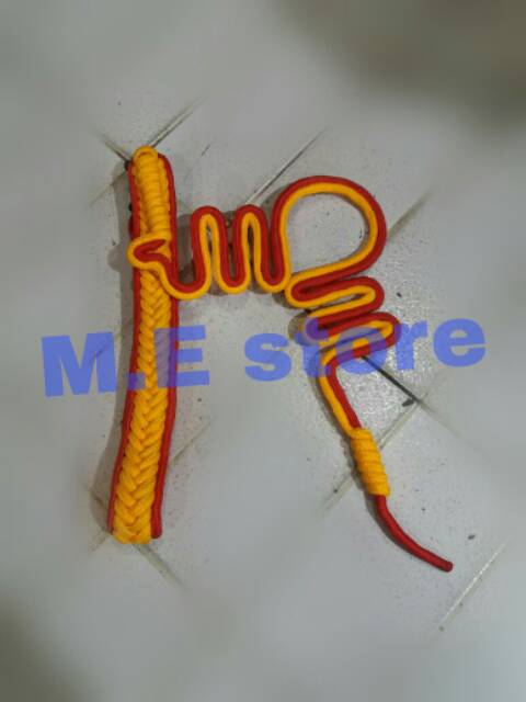 tali kur komando kombinasi 2 warna/tali kur taruna/tali kur paskibra/tali kur pramuka