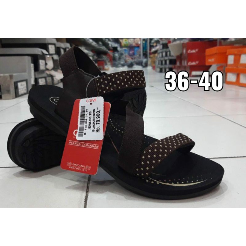 sandal CARVIL JEVA/sandal gunung cewek/ sandal carvil gunubg cewek ori/