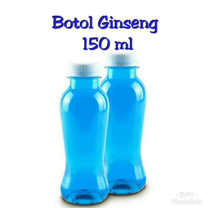 Botol Ginseng 150ml tebal / botol plastik 150 ml