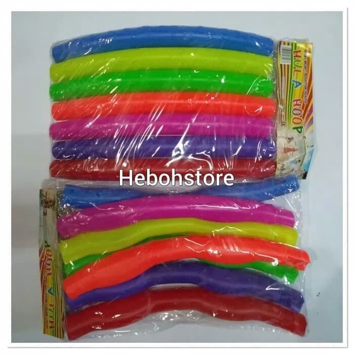 

Hulahoop Plastik warna warni Ukuran Besar