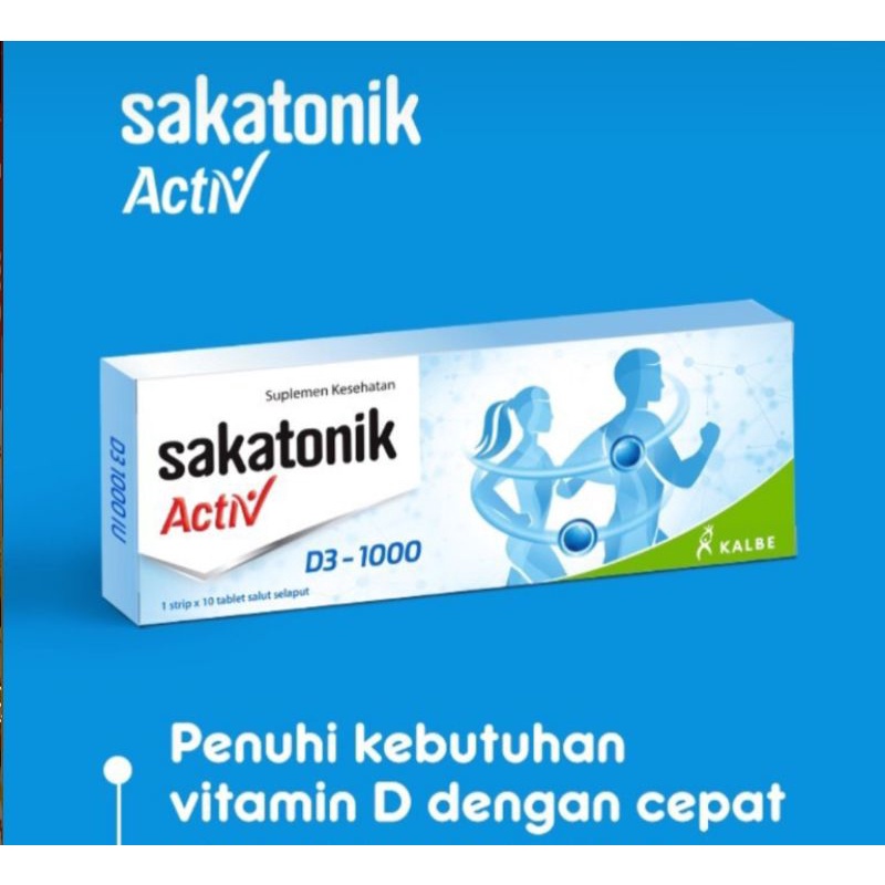 SAKATONIK ACTIV D3-100 10 TABLET A