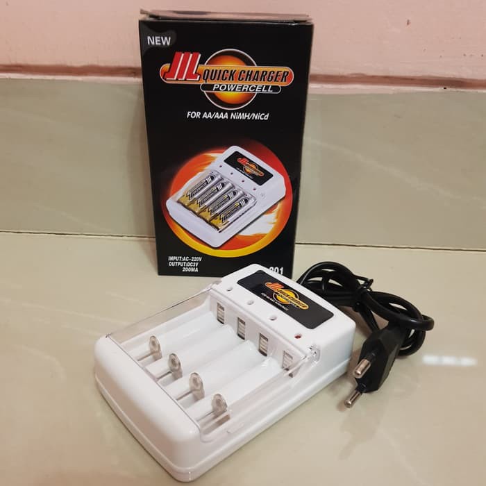 Charger Baterai AA/AAA Quick Powercell JIL-201