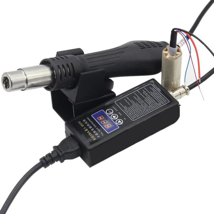 New Riesba 8858 Plug Portable Bga Rework Soldering Station Hot
