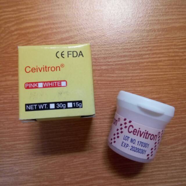 Ceivitron/tambalan Gigi  sementara