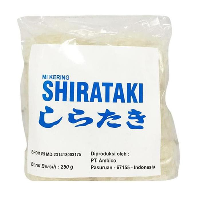 

Terlaris# Mie Kering Shirataki / Dry Shirataki 250Gr