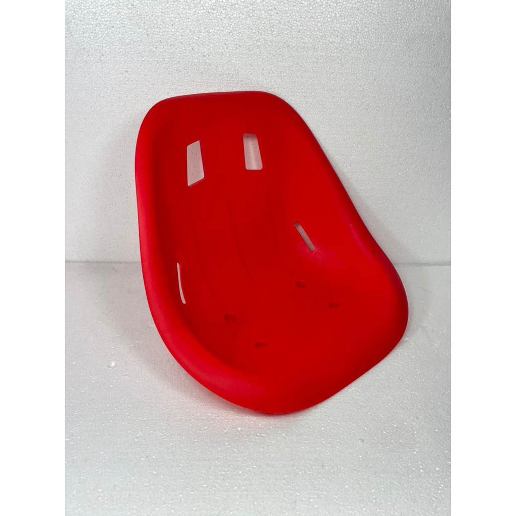 Jok - Bangku Plastik DEWASA MERAH Gokart - Drift Trike -Buggy - Universal