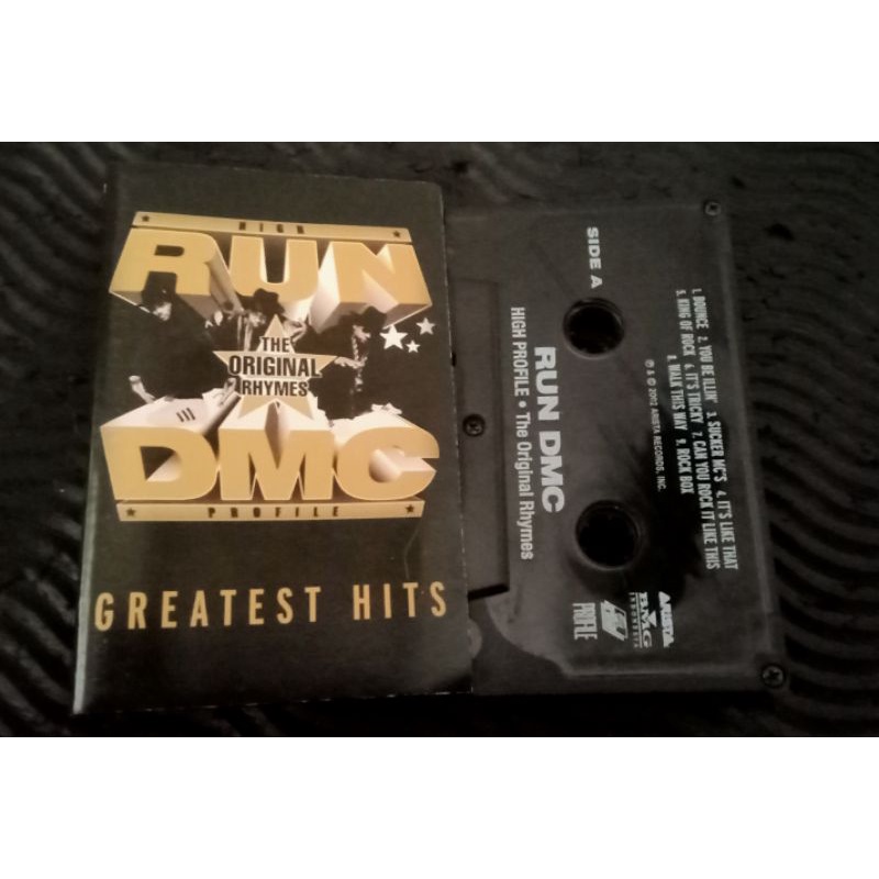 Kaset Pita Run DMC - High Profile - The Original Rhyme - rap