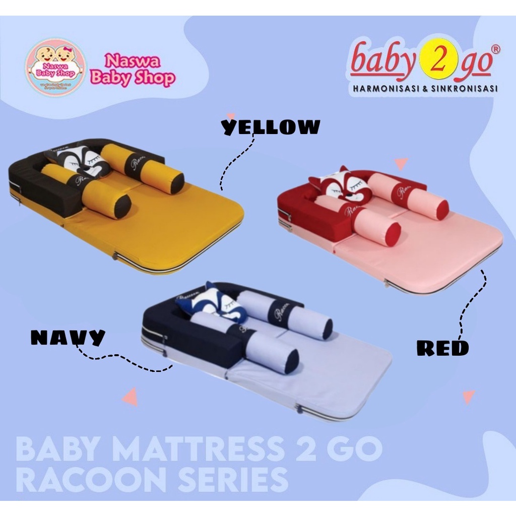 Baby 2 Go Mattress Kasur Bayi Raccoon Series B2K1102