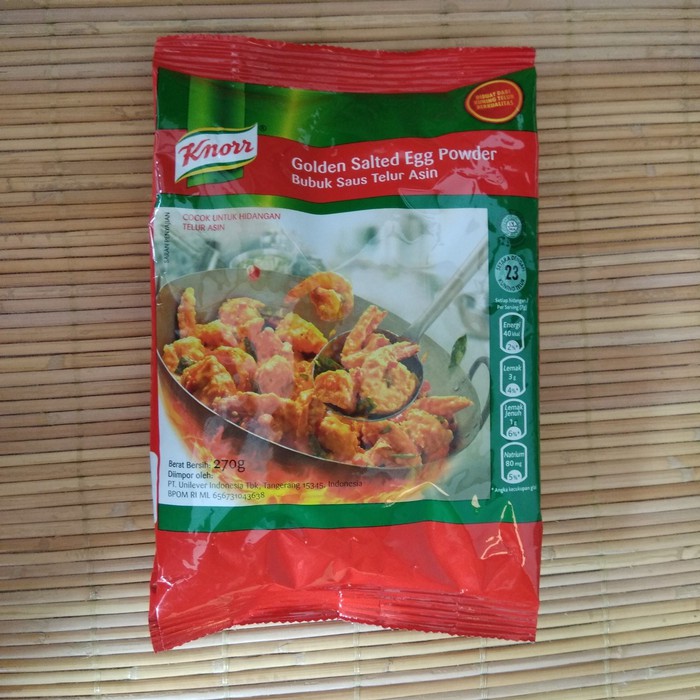 

Jual Knorr Golden Salted Egg Powder 270gr. terbaik