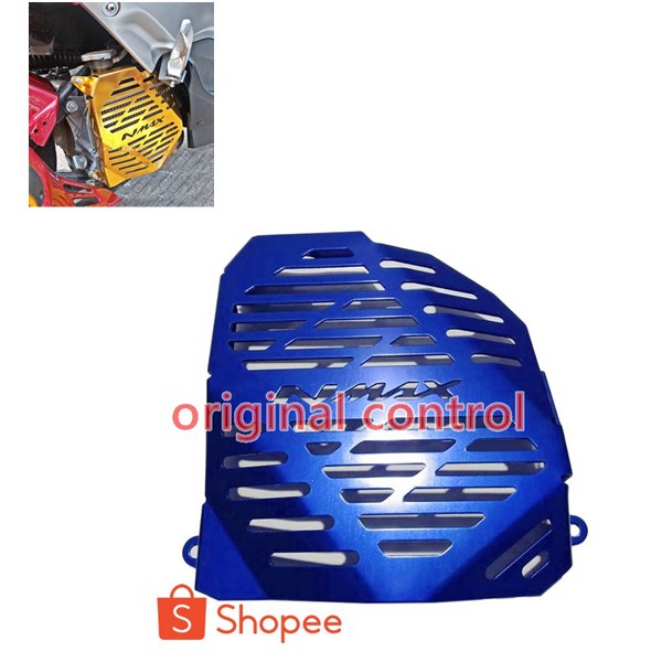 Tutup Radiator NMAX Old 2015 2016 2017 2018 2019 - FULL CNC - blue